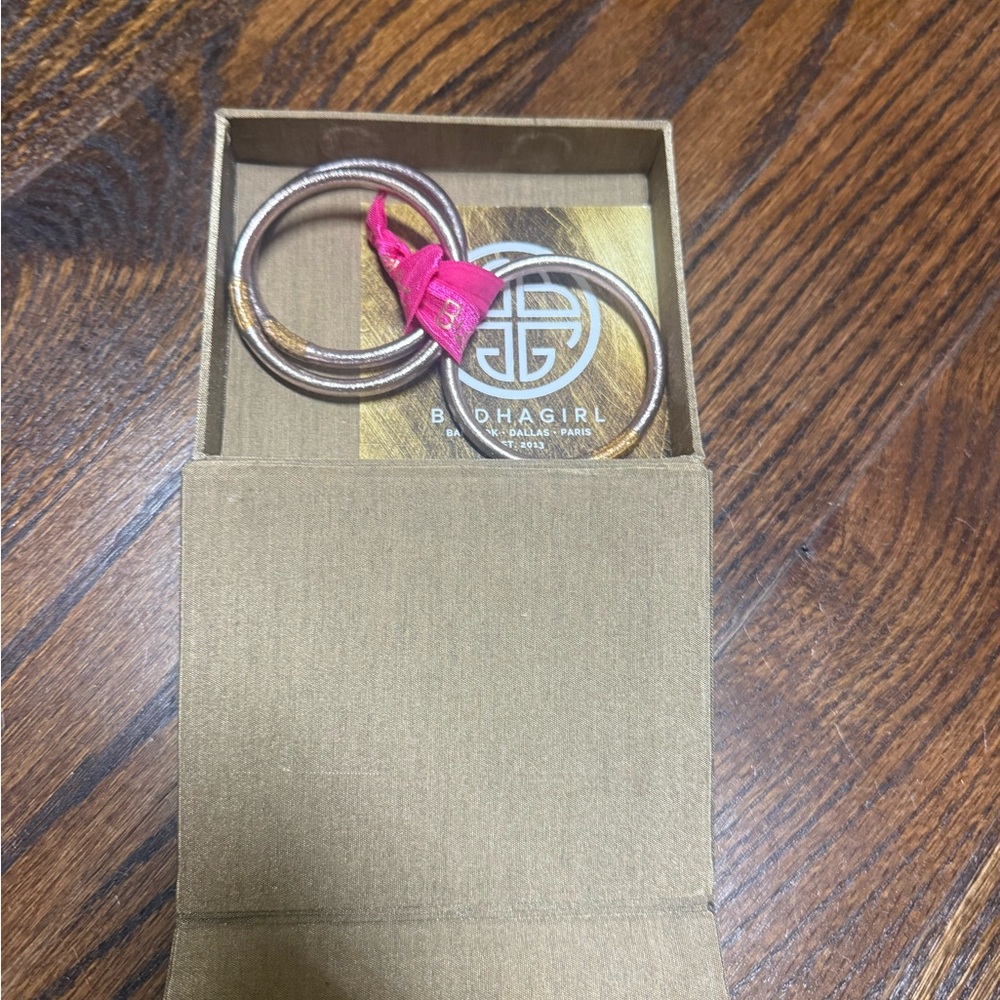 BudhaGirl Rose Gold Bangles